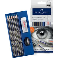 Faber Castell Graphite Sketch Set Goldfaber 8dílná sada na kreslení