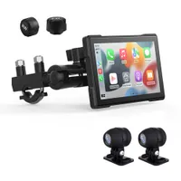 5 Zoll Motorrad-Navigationsgerät Carplay Android-Auto