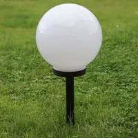 Solar Leuchtkugel ( 3 Stück ) wetterbeständige Solarlampe "Ø20cm" Gartenleuchte mit bis zu 8h Leuchtdauer, Solarkugel, Solar-Gartenlicht