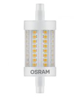 Osram LED Leuchtmittel 78mm Stab Star Line 8W = 75W R7s klar 1055lm warmweiß 2700K 300° BLI
