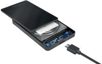 LogiLink 2,5" SATA Festplatten-Gehäuse USB 3.0 schwarz