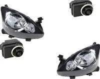 Johns, reflektory odpowiednie dla Toyota Aygo B10 07/05- H4 Lewy Prawy w tym serwomotor 6224C0 9602407480 9632162280 811700H010 811700H011 811300H010