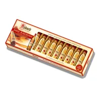 Asbach Pralinen Fläschchen Zartbitterschokolade mit Kruste 150g