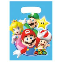 Super Mario Super Mario Handout-Taschen, 8 Stück.
