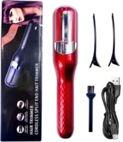 Split-Haarschneider, Haarspliss-Trimmer, Entferner, beschädigtes Haar, Reparatur, Haarpflege, Behandlung, wiederaufladbar, kabelloses Haarschneiden
