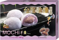 4er Pack - AWON Mochi Taro (4x 180g) | Klebreiskuchen mit Taro-Geschmack