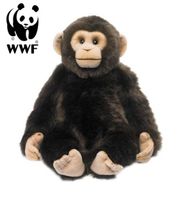 Neu & OVP 23cm WWF Plüschtier Schimpanse 