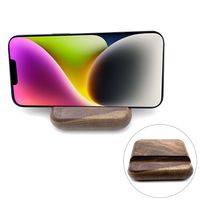 Holz Bambus Ständer Stativ Halter Handy Smartphone Tablet Halterung Organizer Schreibtisch Büro