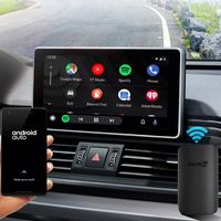 CarlinKit A2A Wireless Android Adapter Auto kompatibel mit Auto mit eingebautem AndroidAuto