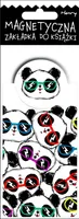 Magnetická záložka Panda