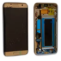 Samsung G935F Galaxy S7 Edge - Original Ersatzteil - LCD Display / Touchscreen - Gold
