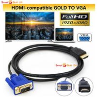 HDMI-VGA Stecker auf VGA HD-15 Stecker 15Pin Video Adapter Kabel für HDTV PC