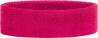 Frottee Stirnband für Sport und Freizeit pink, Gr. one size
