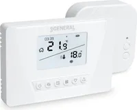Funk-Raumthermostat Set Mi-300S RF, mehrere Empfänger möglich, Heiz- und Kühlbetrieb, für Fußbodenheizung, Heizkessel, Klimagerät