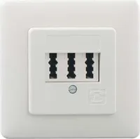 TAE 3x6 NFN UP reinweiß (Nur als Vielfaches von 10 bestellbar)