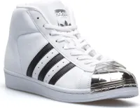 adidas Damen Promodel Metal Toe Gr.5,5 [38 2/3] weiss-silber (BB2131)