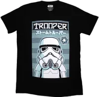 Star Wars - T-Shirt für Herren/Damen Uni RO11071 (XXL) (Schwarz)