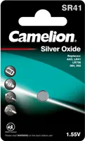 Camelion Silberoxid-Knopfzelle SR41 / SR41W / G3 / 392 / LR41 / 192 1er Blister