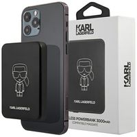 Karl Lagerfeld MagSafe Powerbank 3000 mAh Schwarz (KLPBMSOIBK)