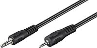 Adaptérový kábel pre audio AUX; 3,5 mm na 2,5 mm stereo