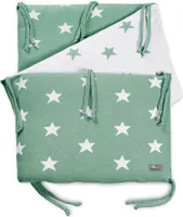 Baby's Only Bettnest Star - Mint/Weiß - 180x40x4 cm