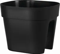 Geländertopf XXL 30 cm mit Wasserspeicher in verschiedenen Farben