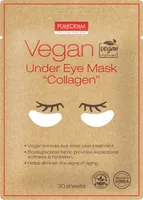 Purederm Vegane Augenpads mit Kollagen, 30 Stück