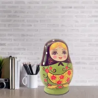 Russische Nistpuppen, handgefertigte bemalte Spielzeugpuppe
