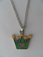 Stimmungskette Krone,  Kette Anhänger Modeschmuck Ketten Geschenke Schmuck Märchen