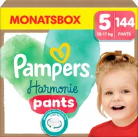 Pampers® Windeln Harmonie™ Größe Gr.5 (12-17 kg) für Babys und Kleinkinder (4-18 Monate), 144 St.