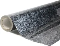 Forged węglowa Czarna samoprzylepna folia wrap 152x100cm - wnętrze/zewnętrze