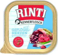 Rinti Schale Kennerfleisch mit Geflügelherzen 300g