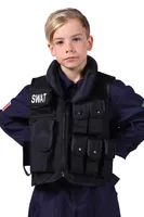 Fri - Kinder Kostüm Polizei Weste Polizist