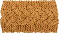 styleBREAKER Damen Stirnband Grobstrick mit Zopfmuster, gestrickt, Haarband, Headband 04026005