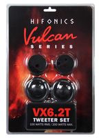 HIFONICS VULCAN Hochton Set VX-6.2T Hochtöner Set 25 mm 200 Watt max Tweeter Set