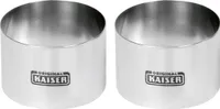 KAISER Dessert-und Vorspeisenring Piccantini Ø8cm Edelstahl 2er Satz
