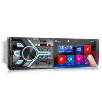 XOMAX XM-V426 Autoradio mit 4 Zoll Touchscreen Bildschirm, Bluetooth, 2x USB, SD, AUX IN, 1 DIN