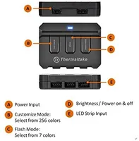 Thermaltake Lumi Color 256C - Innenraum - Schwarz - Multi - 12 Glühbirne(n) - LED - 30 cm