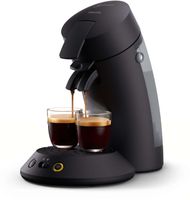 Philips Senseo Original Plus Kaffeepadmaschine (Kaffeestärkewahl, Kaffee Boost Technologie, aus recyceltem Plastik), schwarz (CSA210/60)