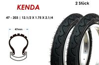 2 Stück 12,5 Zoll KENDA 47-203 Fahrrad Kinder Wagen Roller Reifen 12.5x2 1/4 Tire Mantel