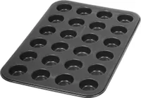 Dr. Oetker Muffinform 24-er Mini Ø 3 cm, Cupcake Form für saftige Muffins, Muffinblech mit Antihaftbeschichtung
