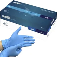 Nitrilové rukavice 100 ks. XL - modrá