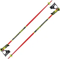 Leki WCR Lite SL 3D Bright Red/Black/Neonyellow 105 cm Lyžiarske palice