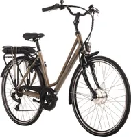 E-Citybike Damen 28'' Optima Basic Braun 7 Gänge Hollandia 199E