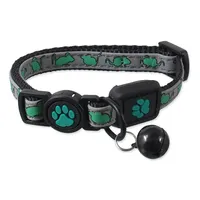 Obojok CAT Reflective lime XS 1 ks