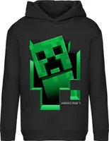 Minecraft - "Inside" Kapuzenpullover für Kinder NS6353 (164) (Schwarz)