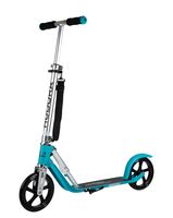 HUDORA BigWheel® 205 Scooter, ocean - Klappbar & Höhenverstellbar - Tretroller mit Tragegurt für Kinder, Jugendliche & Erwachsene - bis zu 100kg - Cityroller