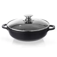 Orion Pfanne Bratpfanne  GRANIT Schmortopf Schmorpfann 24cm GRANIT Gas Induktion