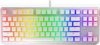 Klawiatura mechaniczna Endorfy Thock TKL Pudding Onyx White Brown - Kailh Brown RGB