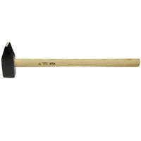 HaWe Vorschlaghammer 70cm - Hammer, Schlosserhammer, Eschenholzstiel, Grifflänge ca. 70 cm, mit ovalem Loch - DIN 1042 Größe:5 kg